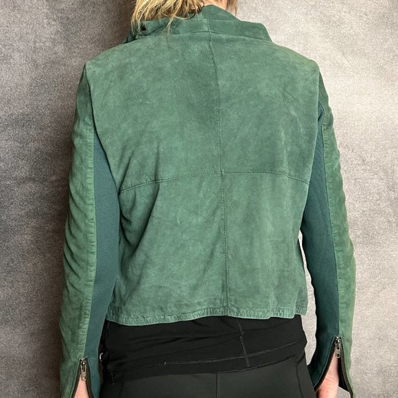 Muubaa Louis Drape Goat Leather Jacket - Picture 4 of 5